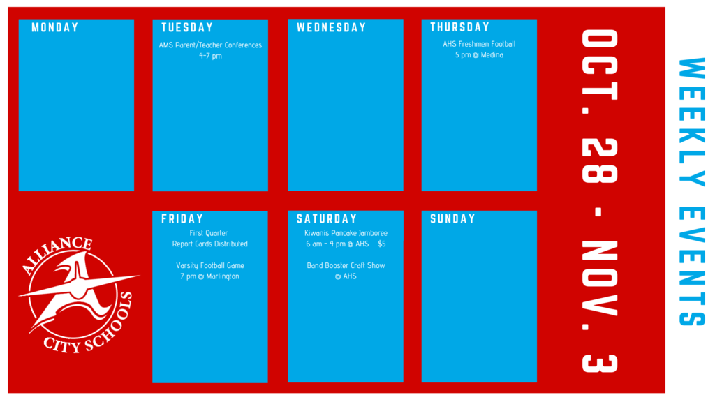 events list