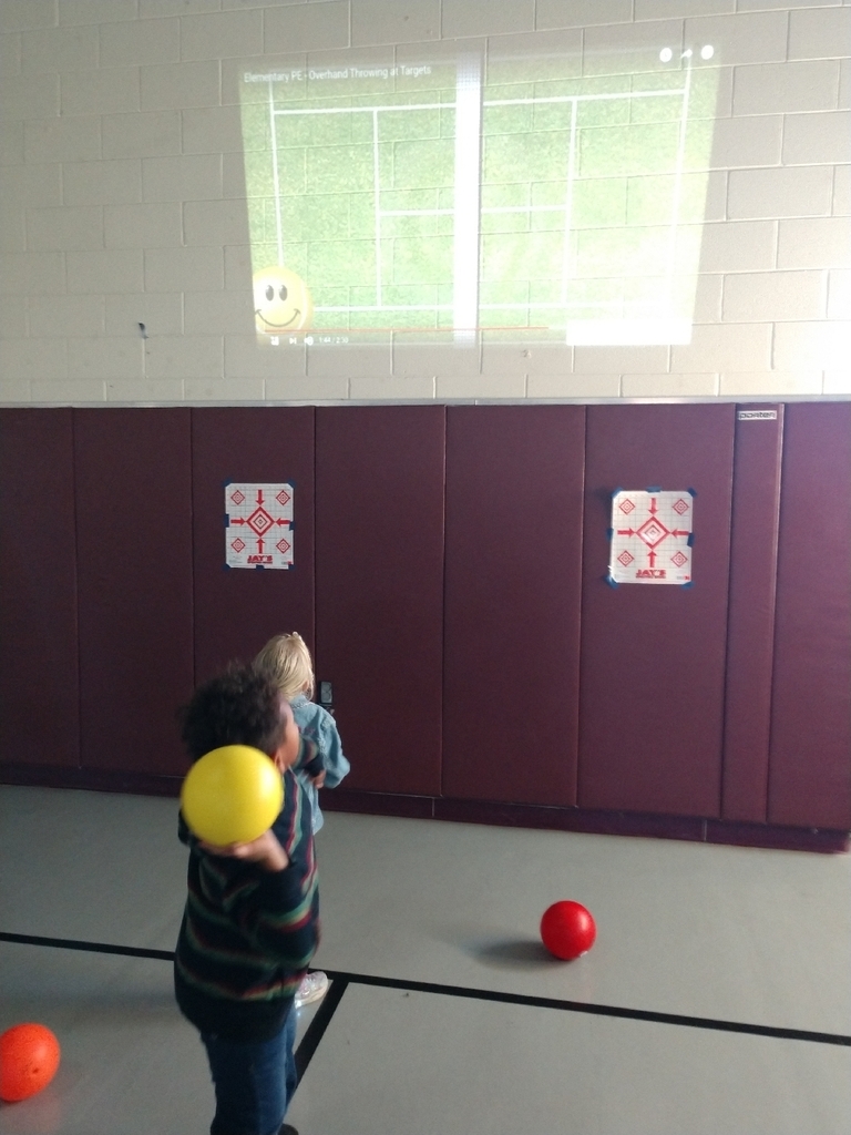 What a great day is PE! Today we danced to a Halloween song, worked on upper body strength on scooters, coordination with balloons, and throwing at moving targets!