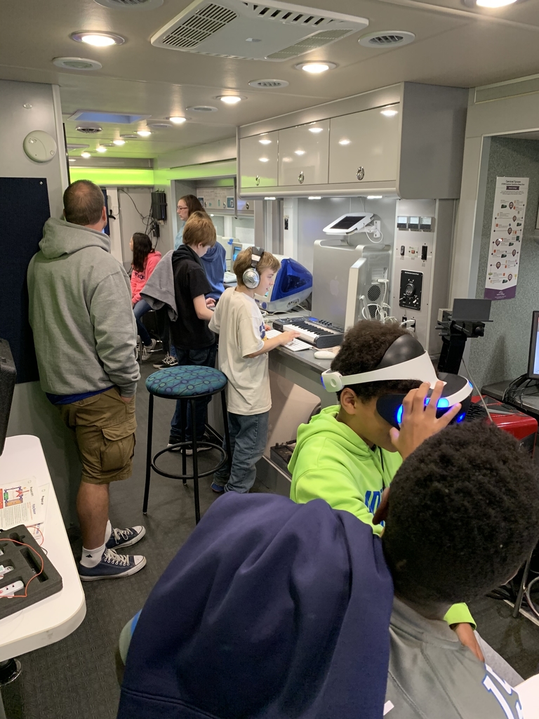 STEM bus exploring!