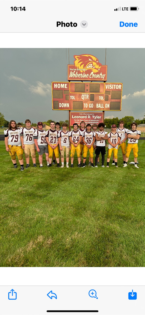Au Gres Varsity Football