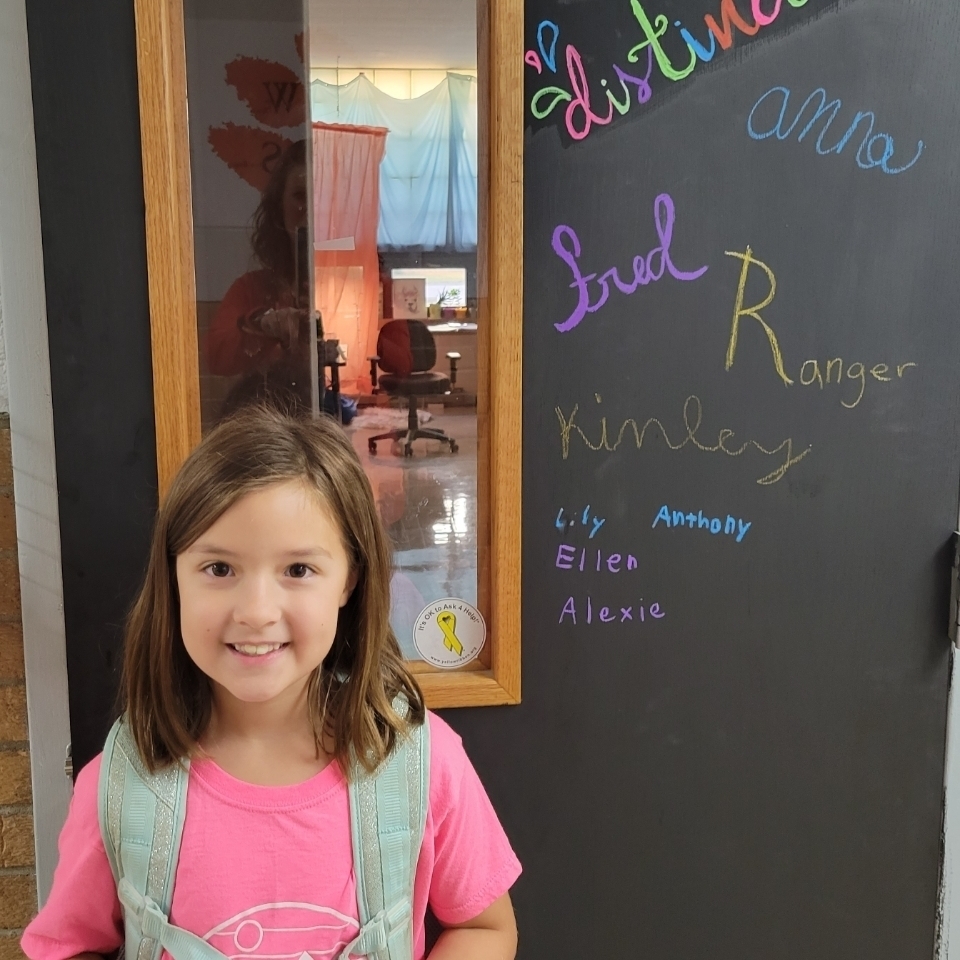 USD243 Waverly Schools PAWS PAWSitive Door of Distinction