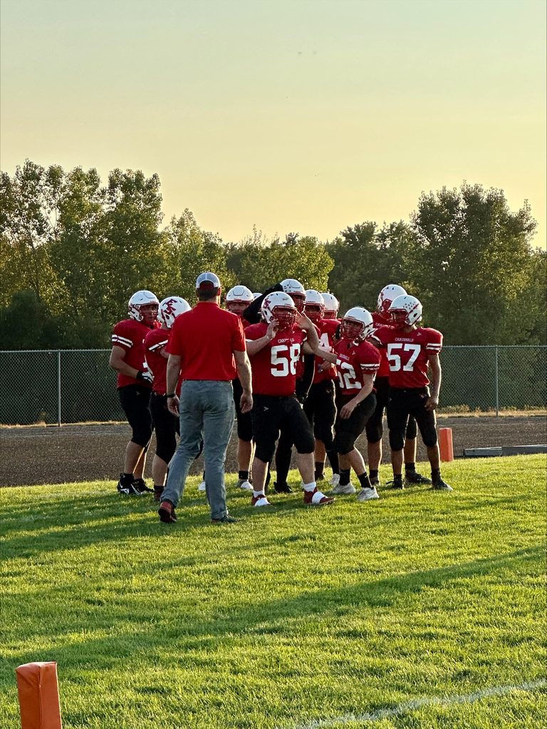 Last Friday's home football game against Independence-Gilmanton was like a tropical paradise! 