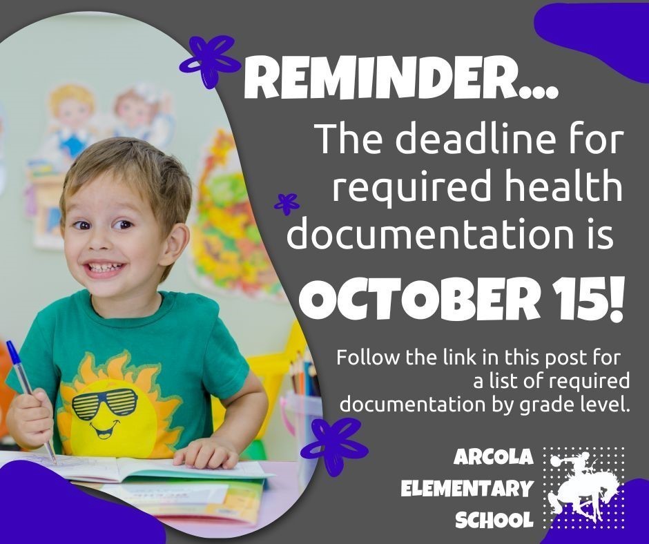 Require Health Document Deadline