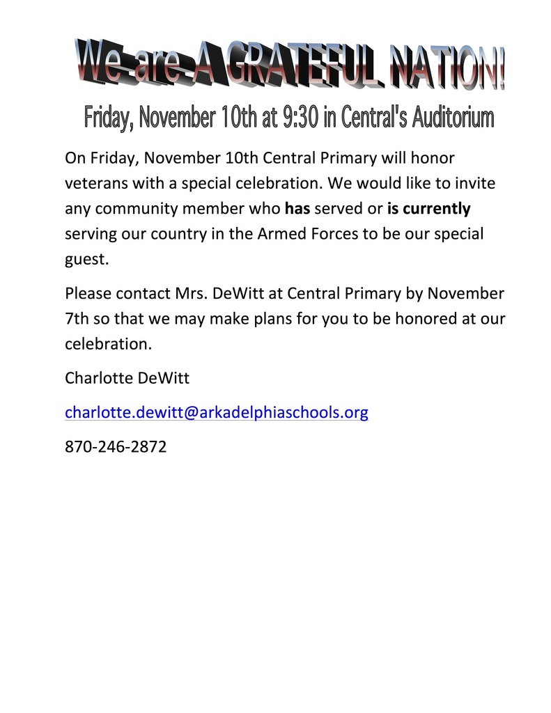 veterans day assembly flyer