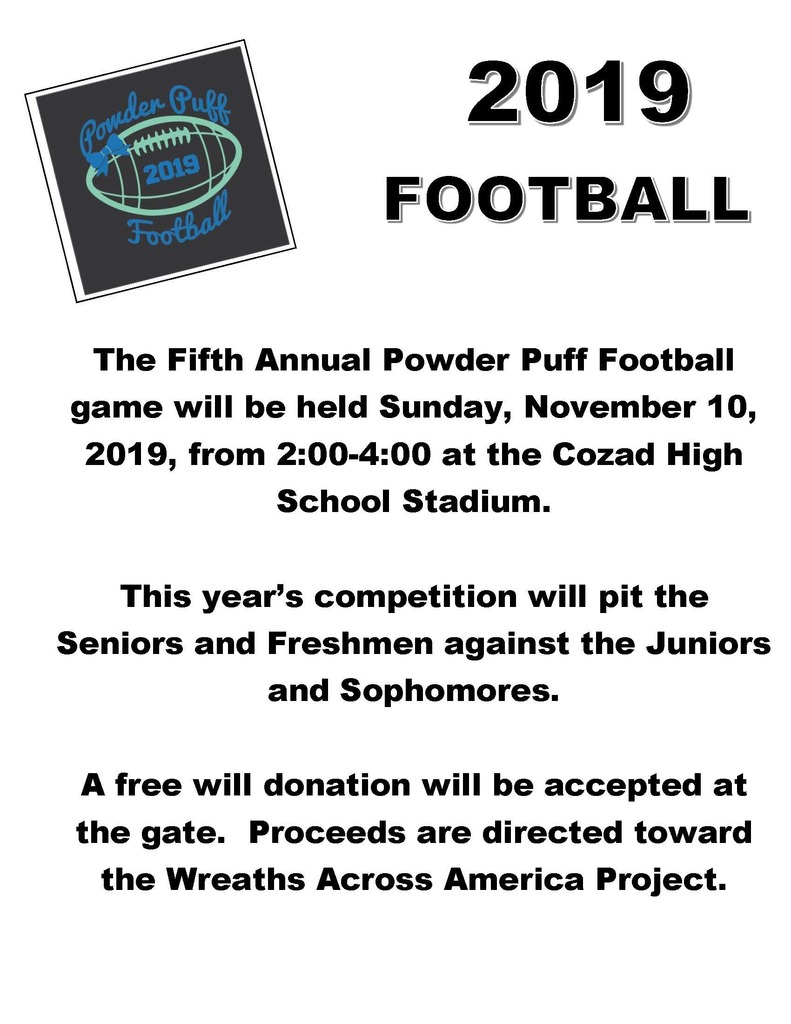 Powder Puff Football 2019