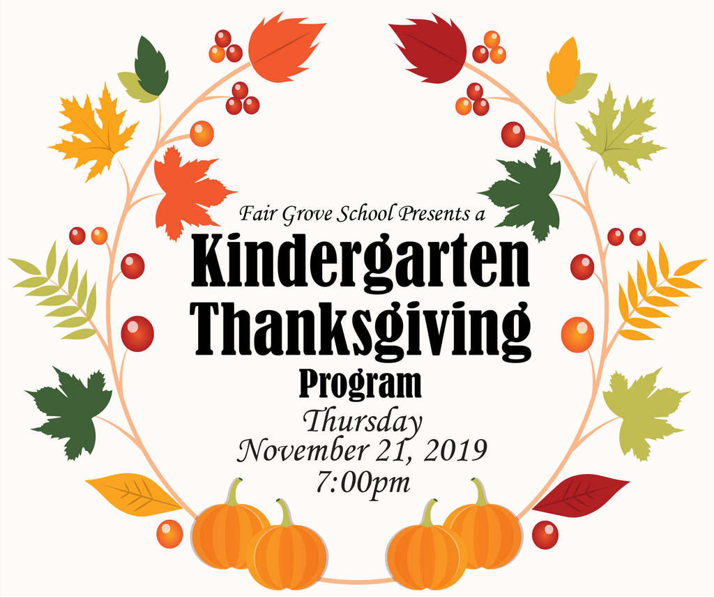 Thanksgiving Program