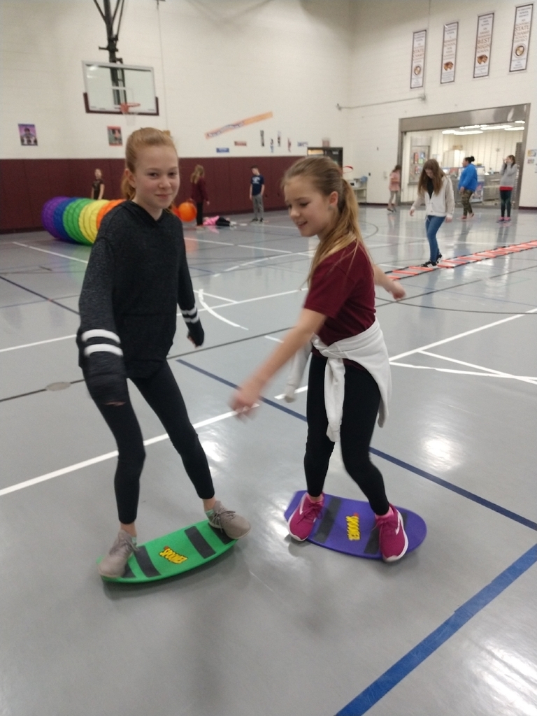 Check out these awesome 5th graders having fitness fun!