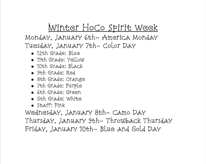 SPIRIT WEEK