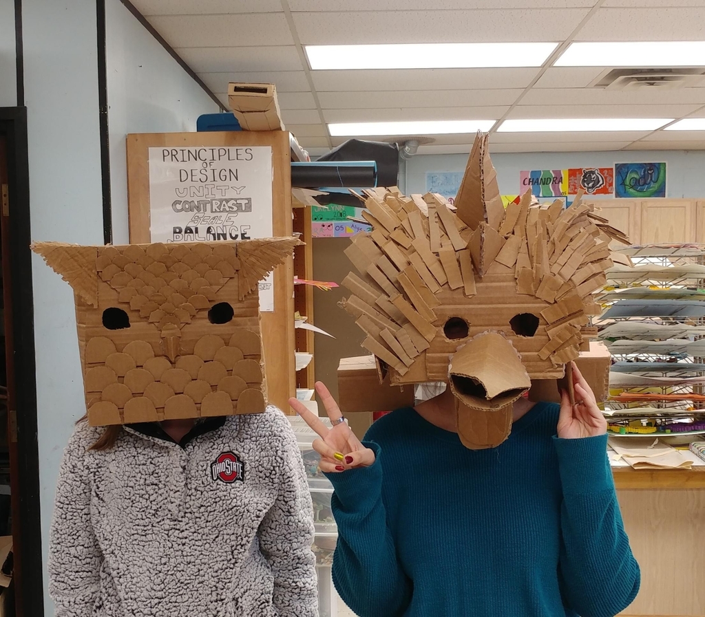 Cardboard Masks