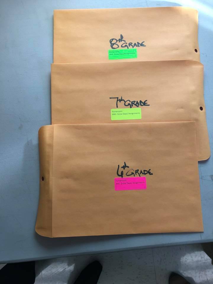 AMI Days assignment packets