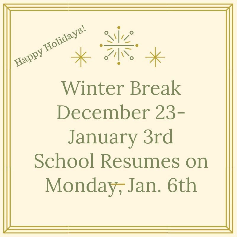 Winter Break