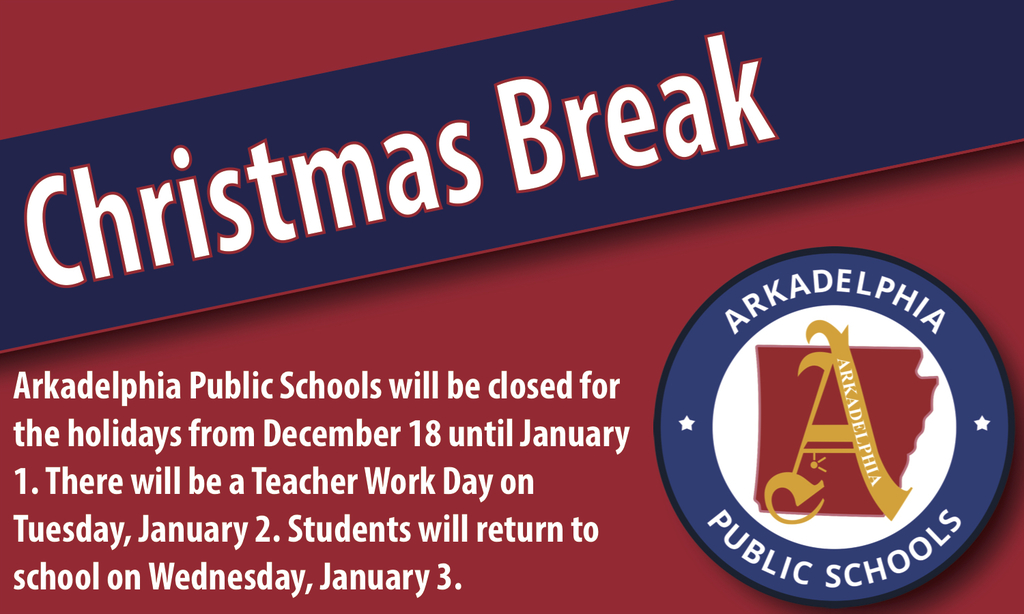 Christmas Break flyer - December 18-January 2