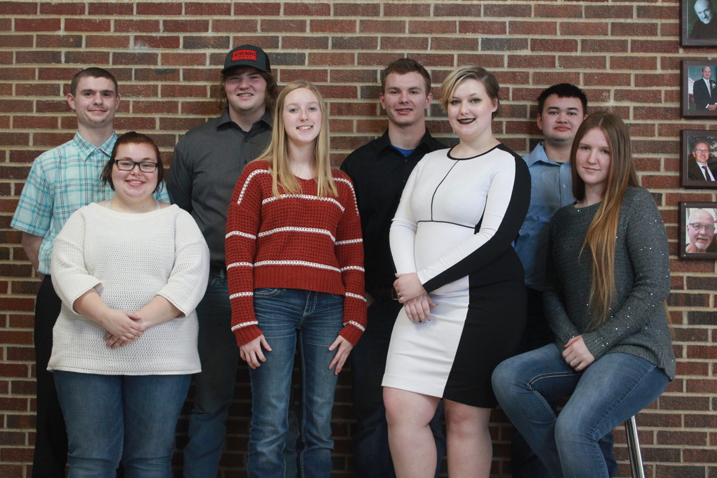 Caden Carter, Lilly Tarlton, Kendall Pierce, Abby Reaves, Dayton Marsh, Kylee Wade, Caleb Sims, Sierra Eaton