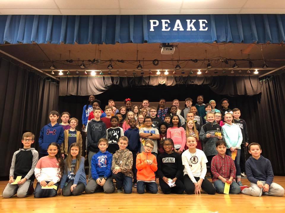 All A's 4th Grade at Peake Elementary