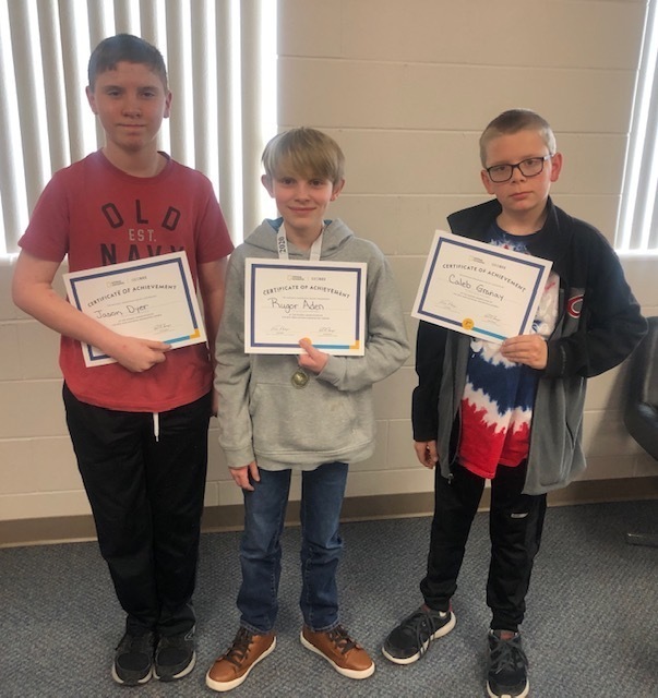 Cozad Middle School National Geographic Geography Bee 
