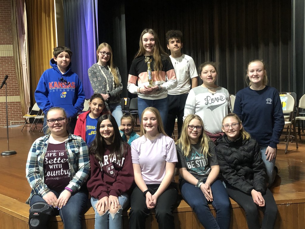 January 2020 Wilson County Spelling Bee Participants