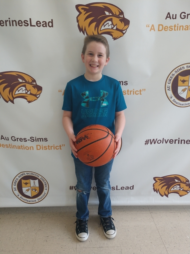 Congrats to Brayden Strange for winning the district K of C free throw competition in Standish this weekend! Brayden will move on to the next and compete next weekend representing Au Gres.