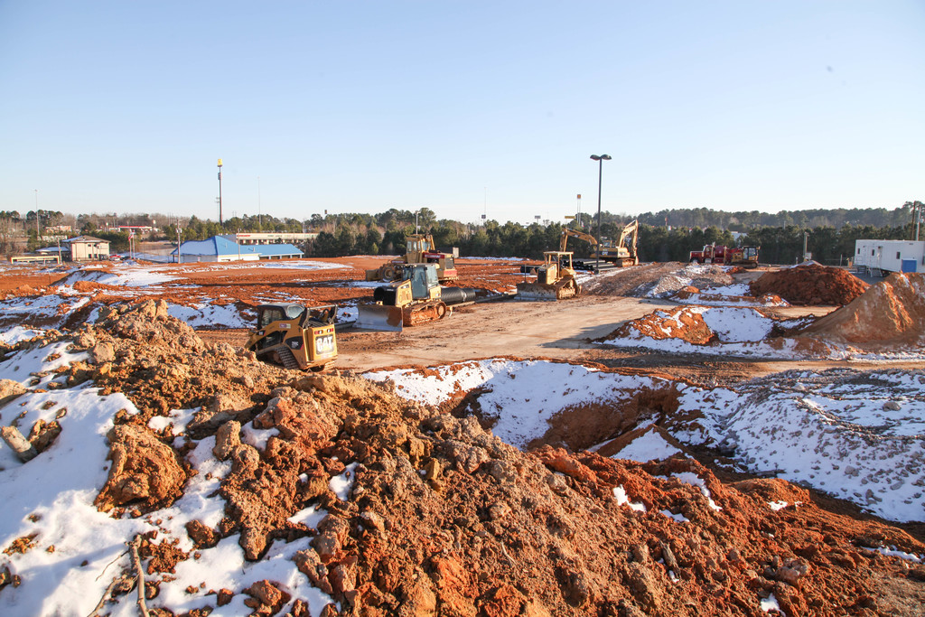 New Goza Middle School construction site