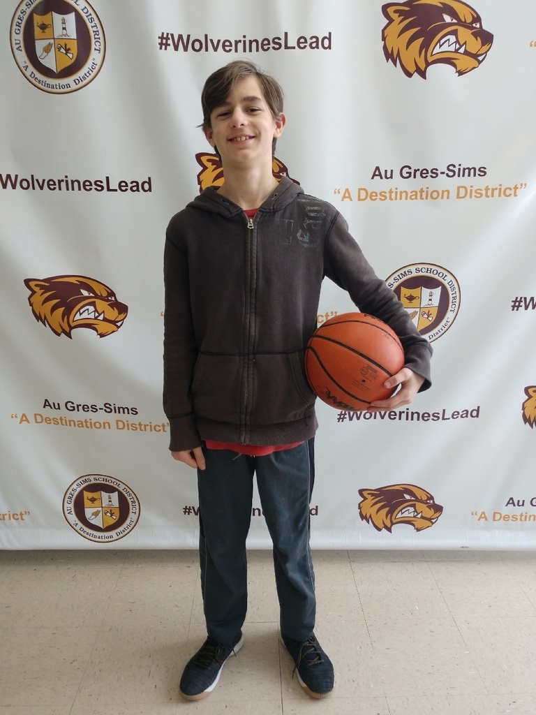 Congratulations to Lucas Verdusco who won the district K of C free throw competition last week in Standish. Lucas will represent Au Gres this weekend in the next round of competition.