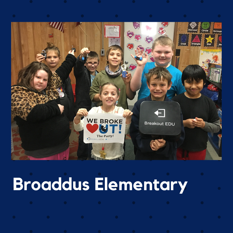 Broaddus Elementary - Breakout Edu
