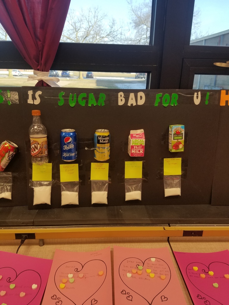 display of sugar in drink products
