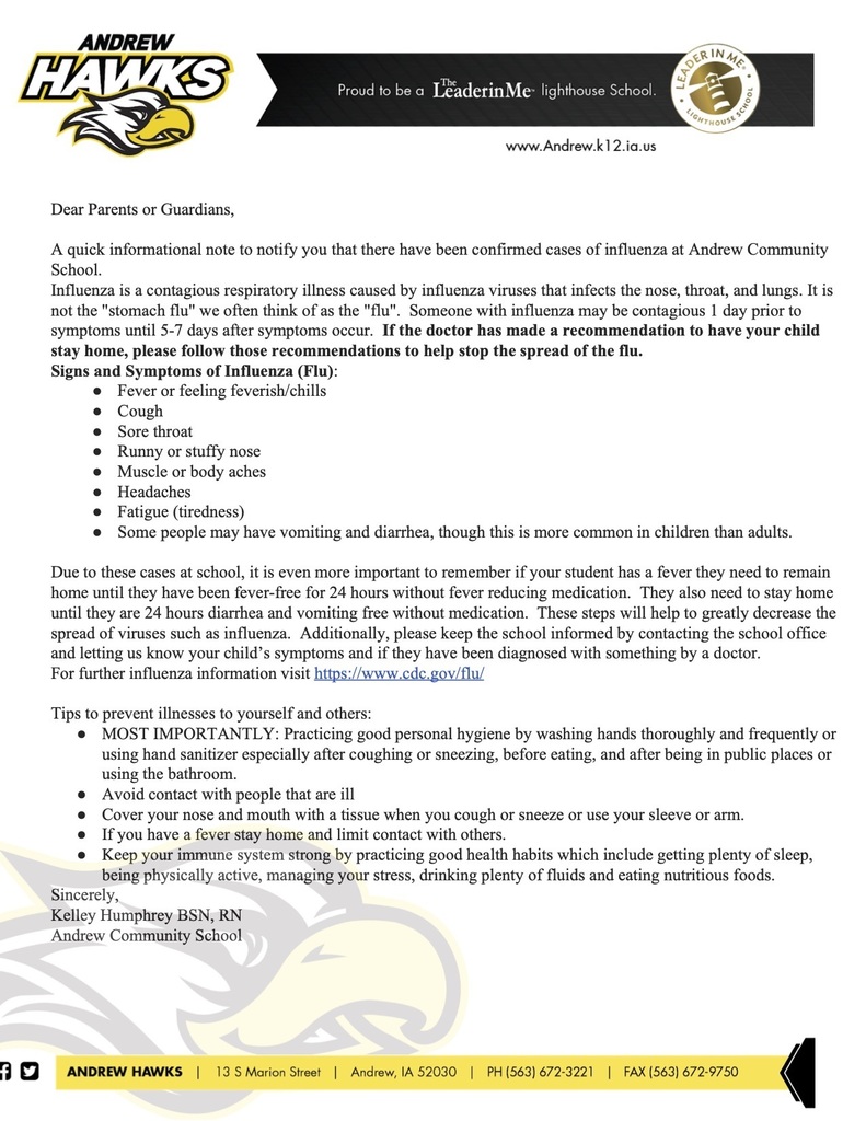 Influenza Letter