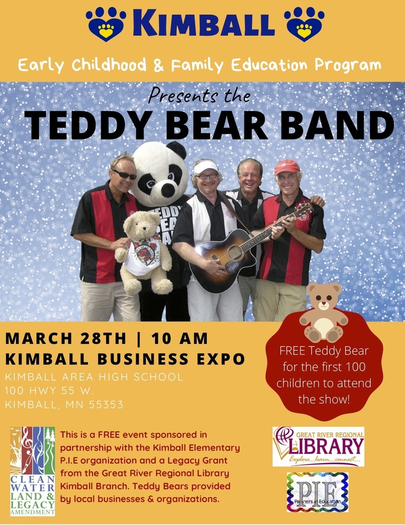 Teddy Bear Band Flyer