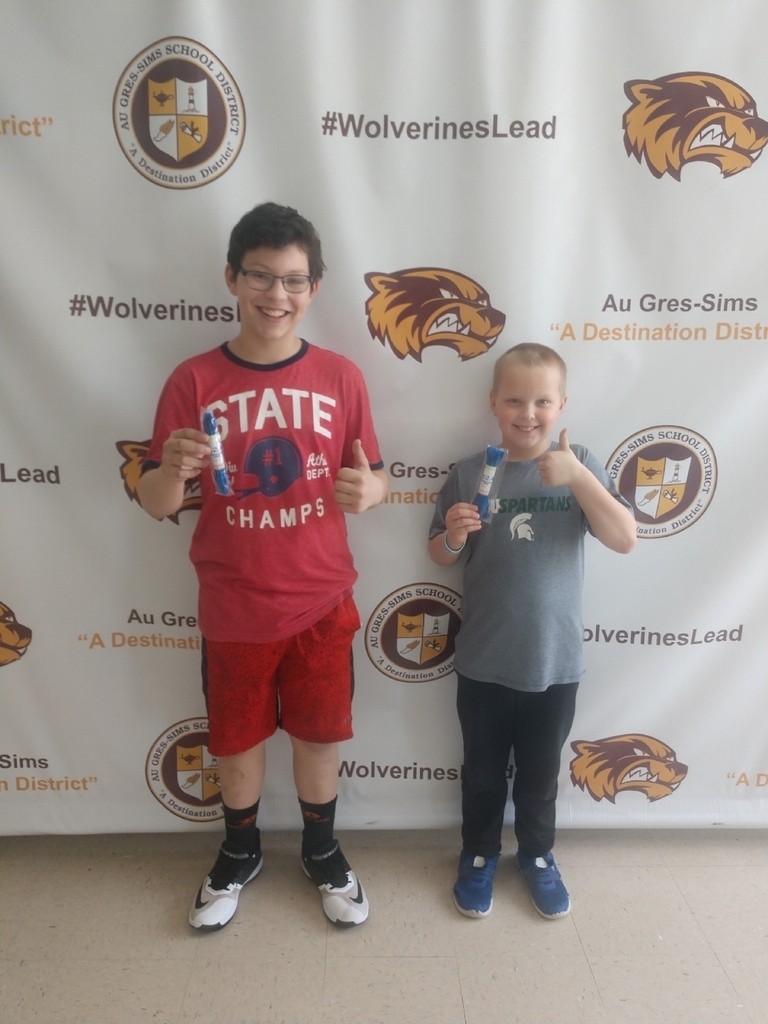Congrats to Devon and Kaysen for earning their second marathon in Marathon Kids!