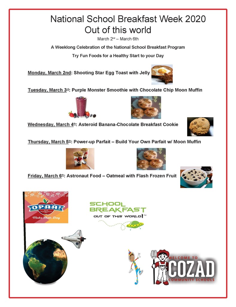 National School Breakfast Week 2020