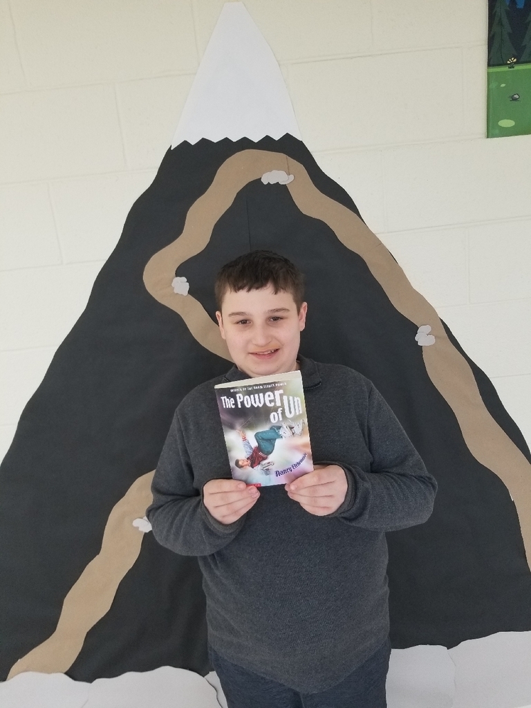 This wolverine really loved this book! He came to class early to get in extra reading! #wolverineslead