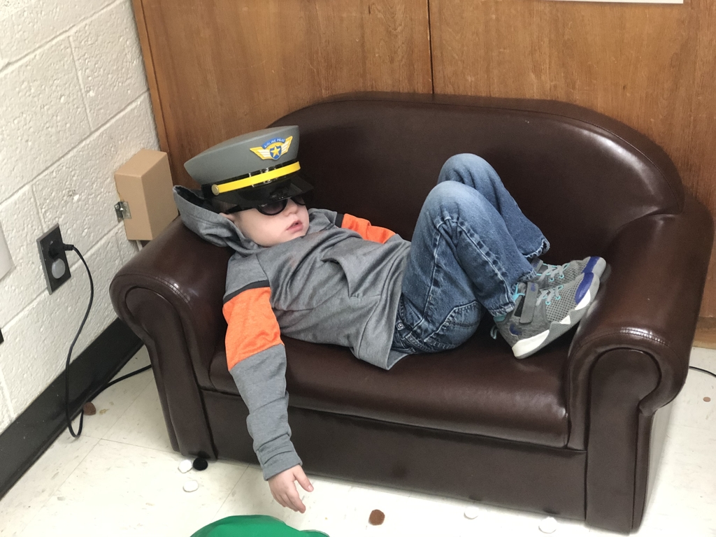After a long day of flying! 