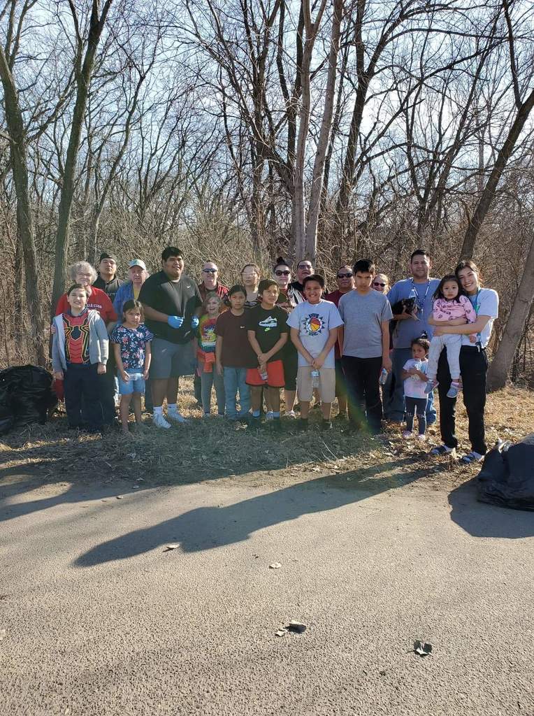 Our White Eagle Club and JAG program volunteered their time and energy to help clean up our beautiful land.