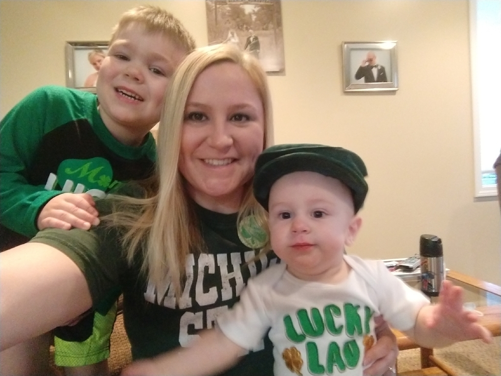 Did you do your Wolverine Workout today? These little leprechaun s did!☘️