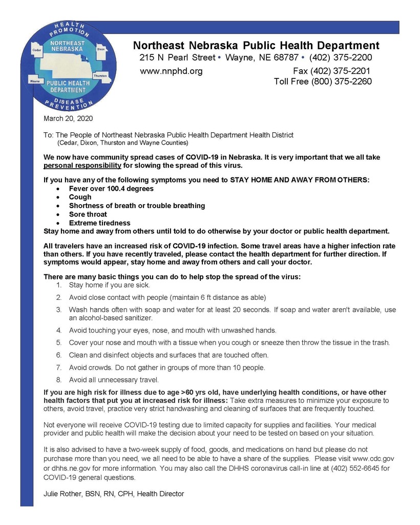 Latest Update On Covid-19