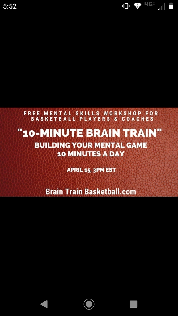 Wolverines, check out the link for hall of fame Coach Ehlen's free 1-hour Zoom workshop on how b-ball players and coaches can add mental training to their game in just 10min a day. https://m.facebook.com/story.php?story_fbid=230321444997306&id=105585677470884