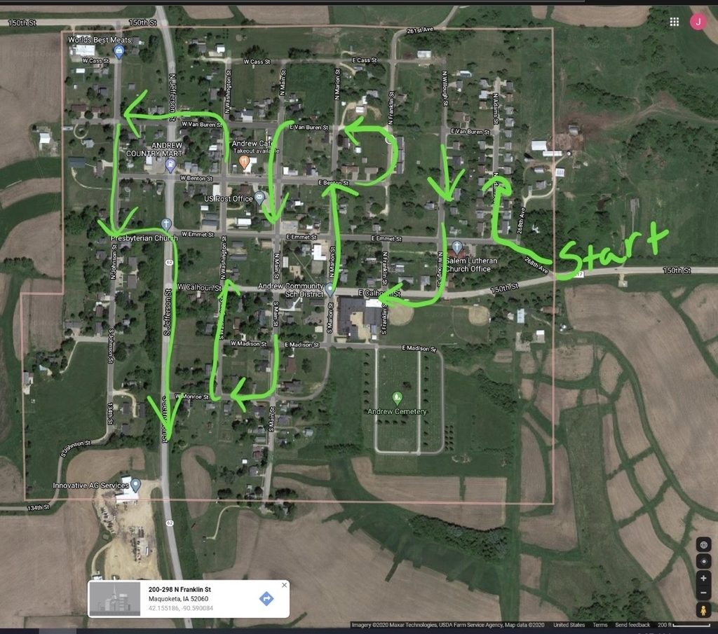 Town route 