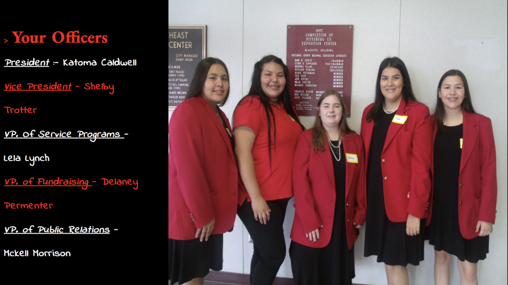 FCCLA Officers