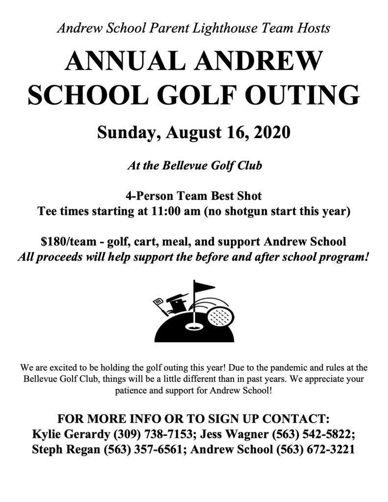2020 Golf Outing Flyer