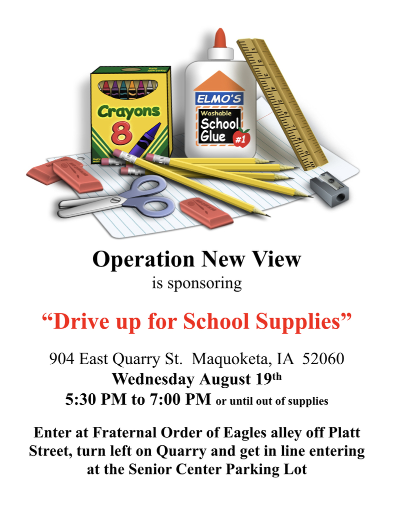 Supply drive through
