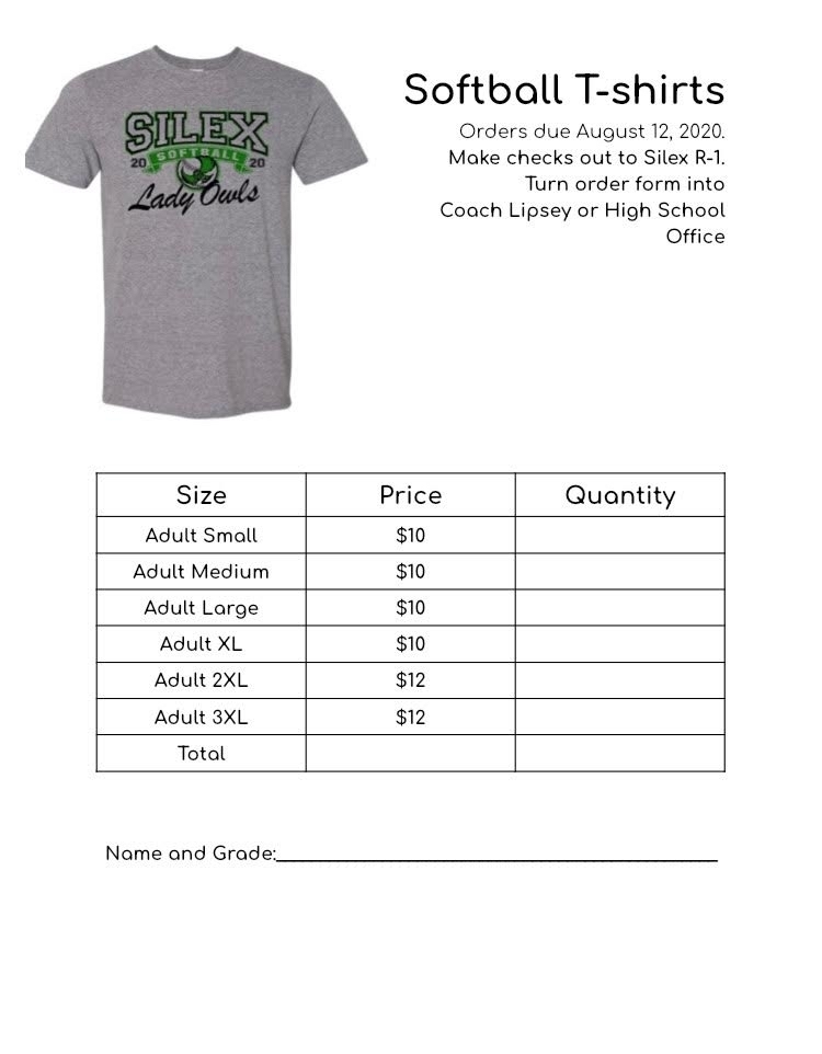 Softball shirts