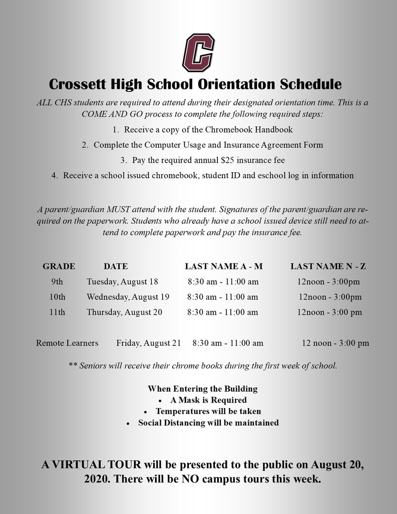 Updated Orientation