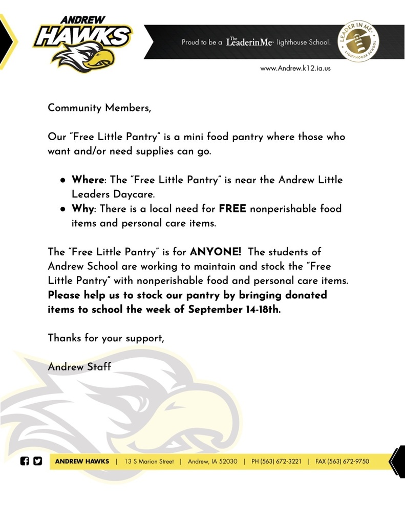 Free Little Pantry Support