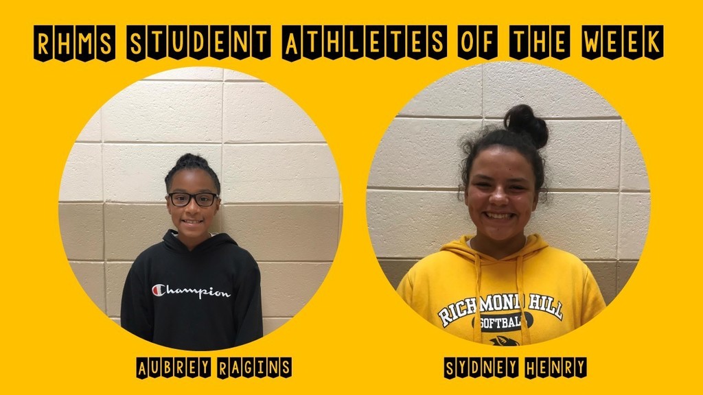 Athletes of the Week