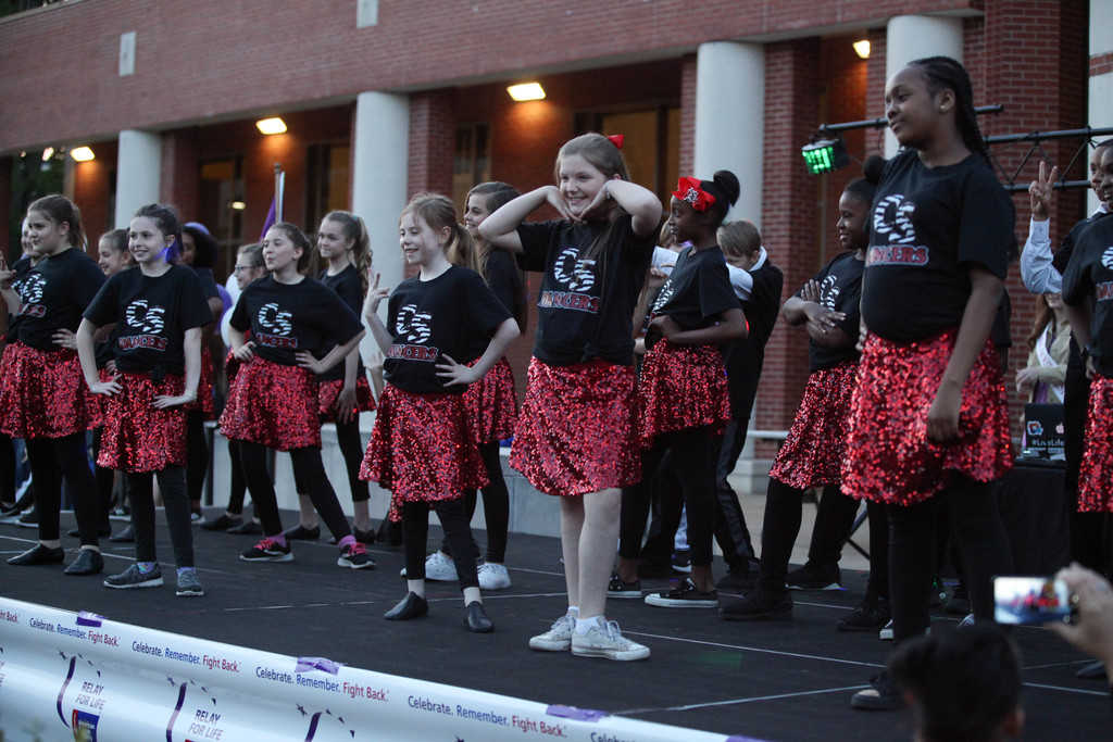 CS Dancers performing at Relay for Life