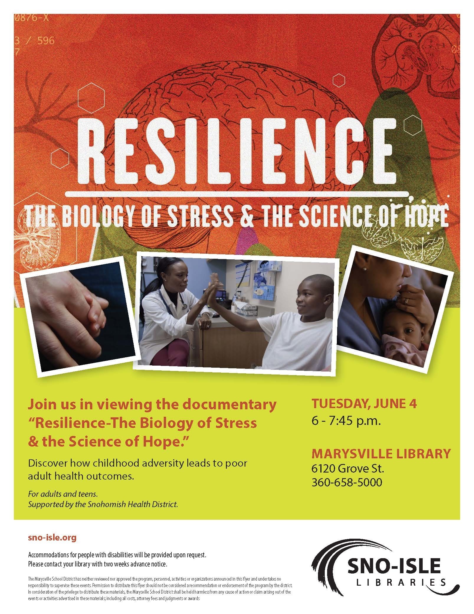 Free Screening: Resilience: The Biology of Stress & The Science of
