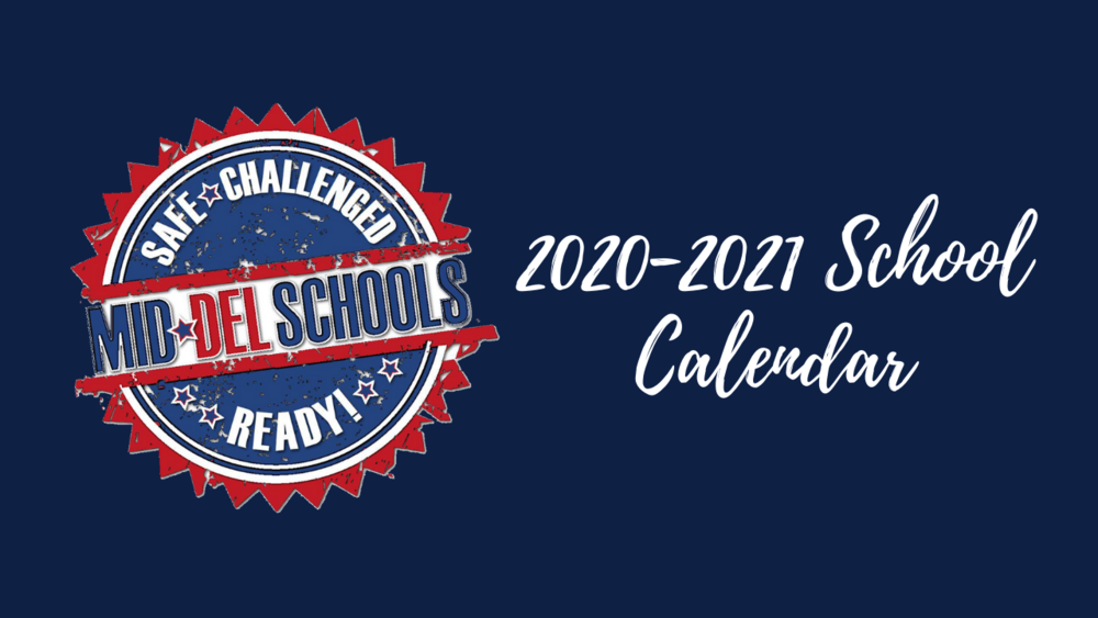 2020-2021 School Calendar