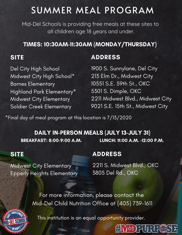 Summer Meal Program