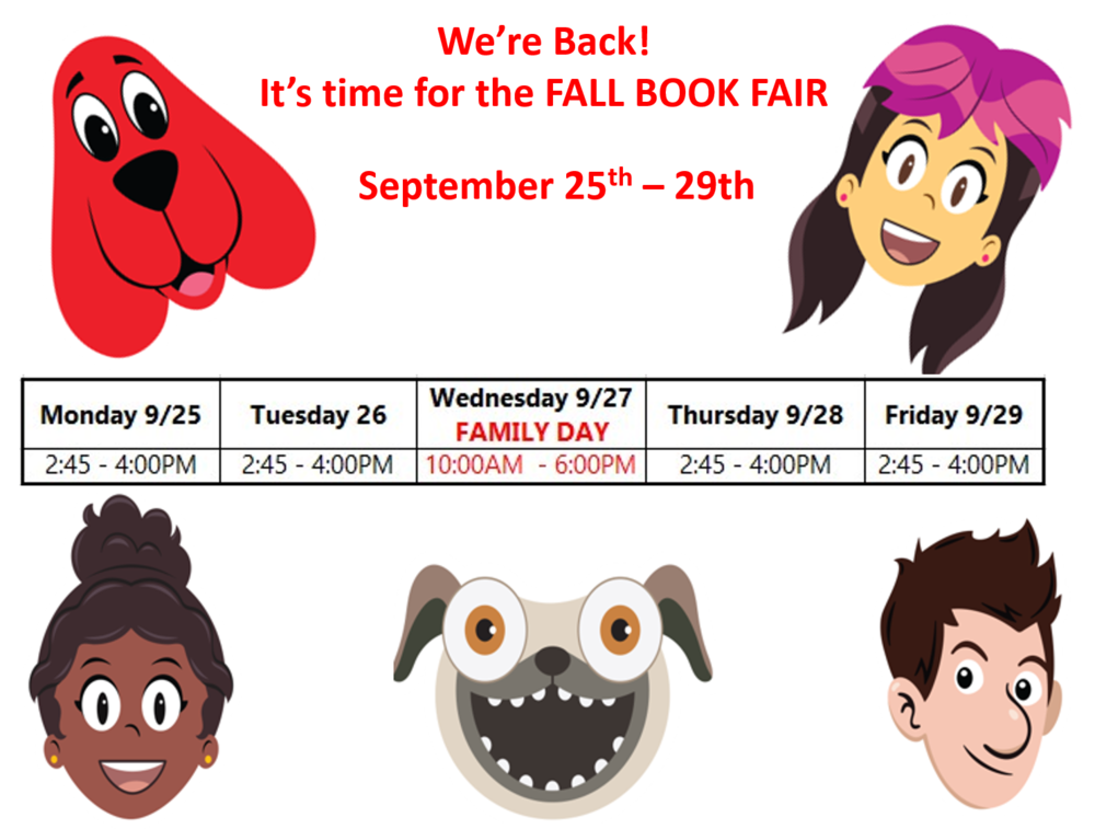 Fall Book Fair Returns