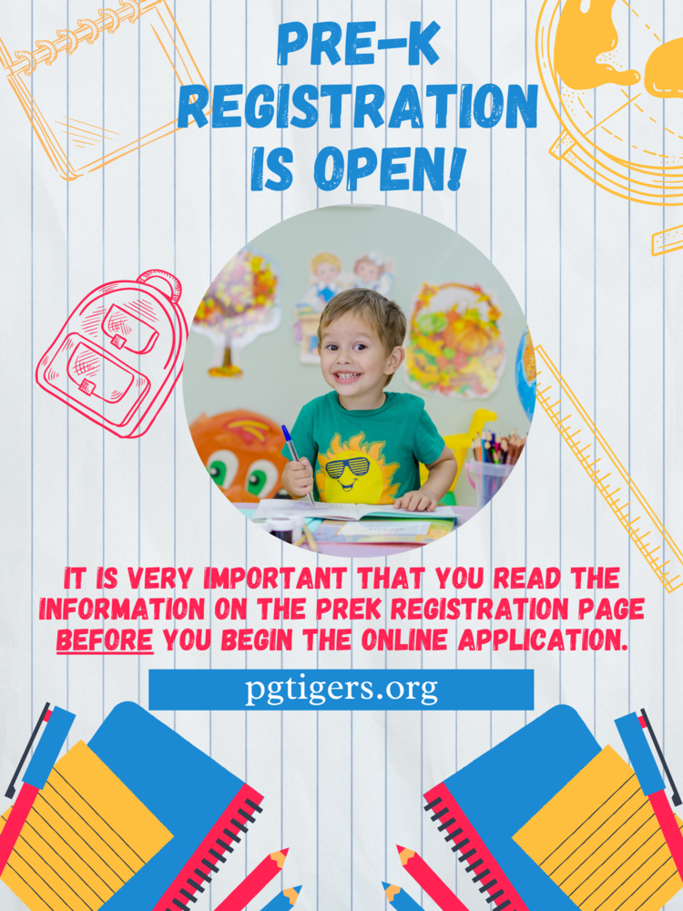 PRE_K REGISTRATION OPEN