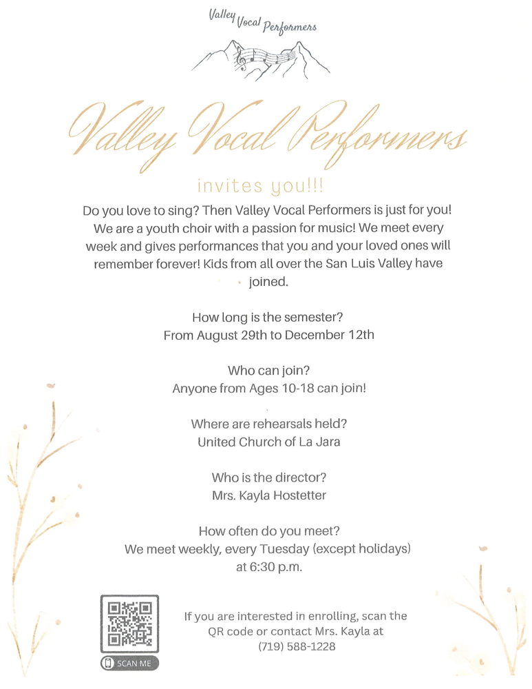 Valley Vocal Performers